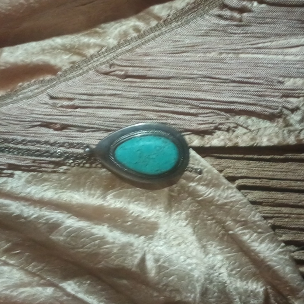 Long chain turquoise pending